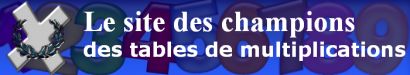 Jeux éducatifs tables de multiplication